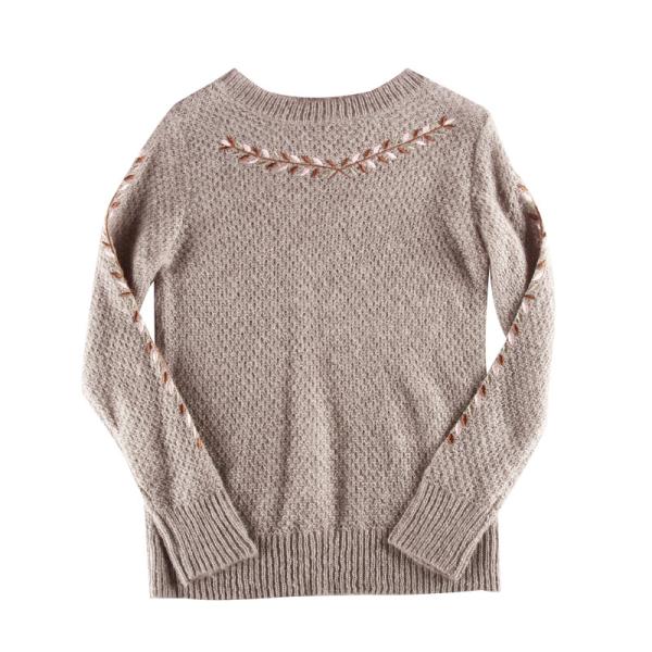 Stockpapa Ladies Loose Knitted Sweater Pullover Long Women Sweater