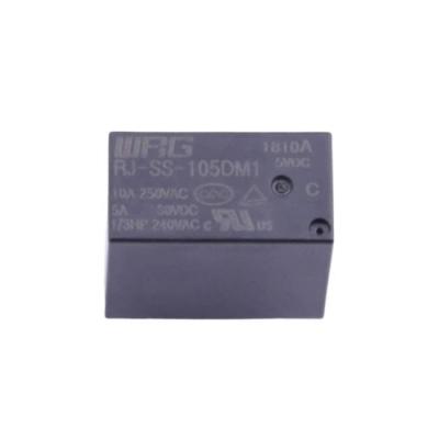 10Ao PWB do relé de controle SPST do poder da C.C. 5V 0.45W flui a resistência RJ-SS-105DM1
