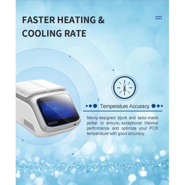 Medical Gradient Thermal Cycler for PCR Genes Life Science Equipments Automatic Hot-lid