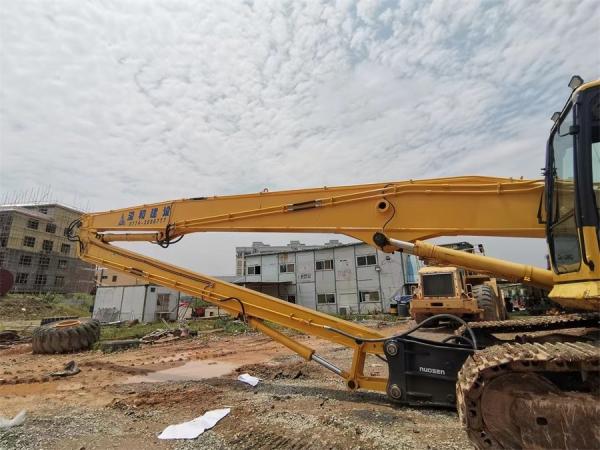 Two Section Excavator Demolition Boom Long Reach 14-24m Durable