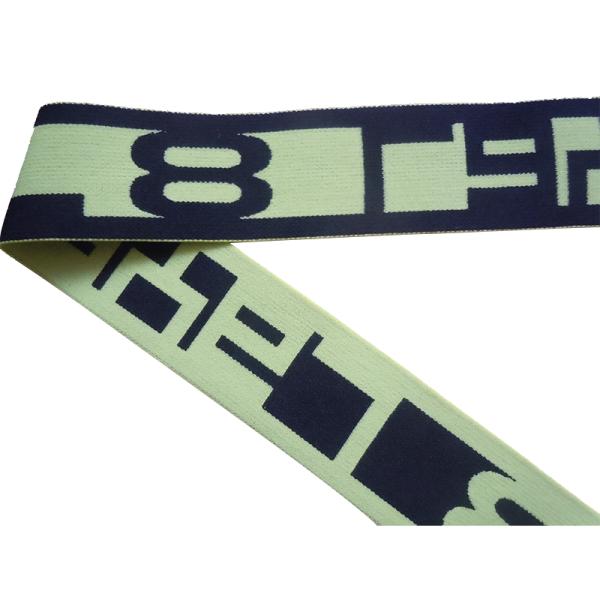 Printed Elastic Waistband 20MM - 50MM Jacquard Elastic Waistband For Underwear / Cothing