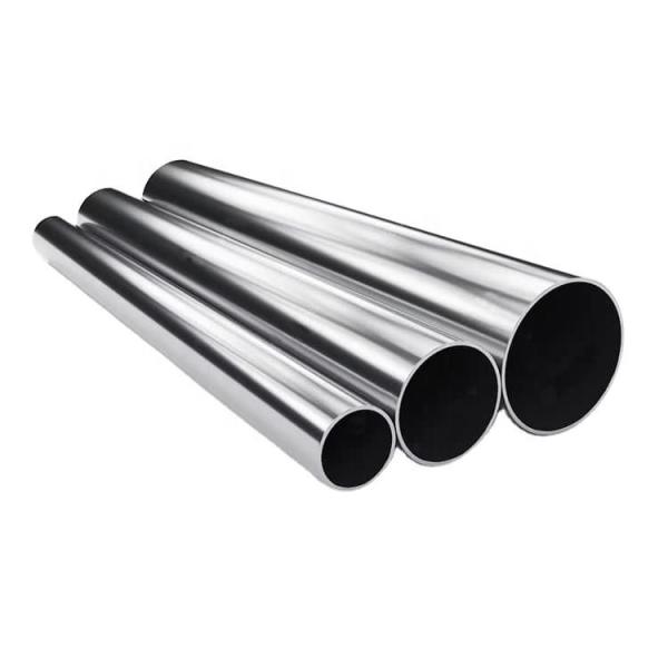 ASTM 304L 301 316  Stainless Steel Round Pipe In Polishing 