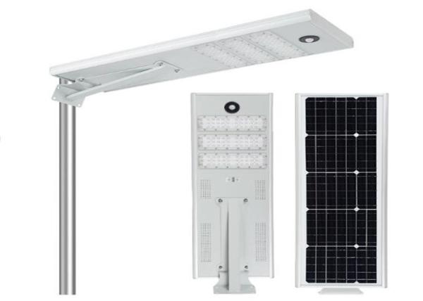 High Lumen Integrated Street Light School Countryside LED Light Source Aluminum Body