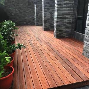 Pavimento de madeira de bambu tecido com fios carbonizados Pavimento de madeira