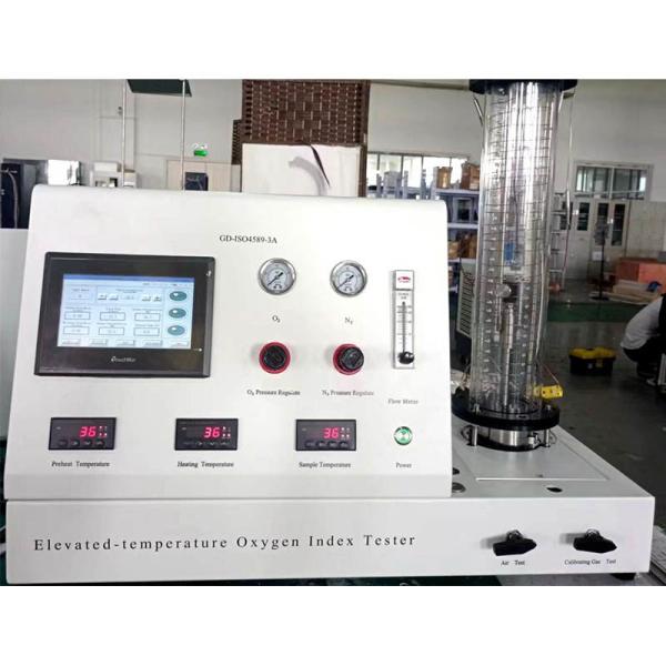 High Temperature Oxygen Index Tester ISO 4589-3 NES 715 For Insulation Foam Plastic Materials