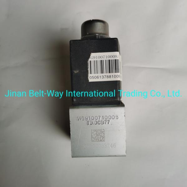 Sinotruk HOWO Truck Engine Parts Battery Magnetic Valve Wg9100710008