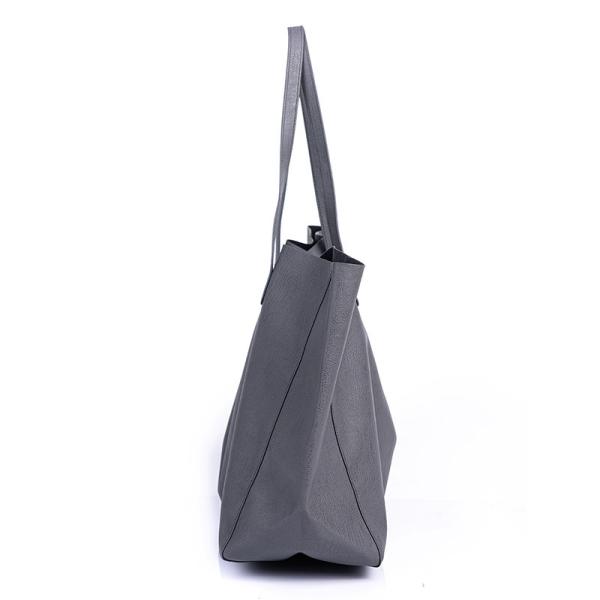 Reusable Women PU Leather Tote Bag 	 L39 x W16 x H30 cm