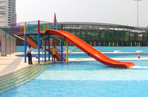 Mini corrediça da piscina da fibra de vidro do equipamento do parque da água