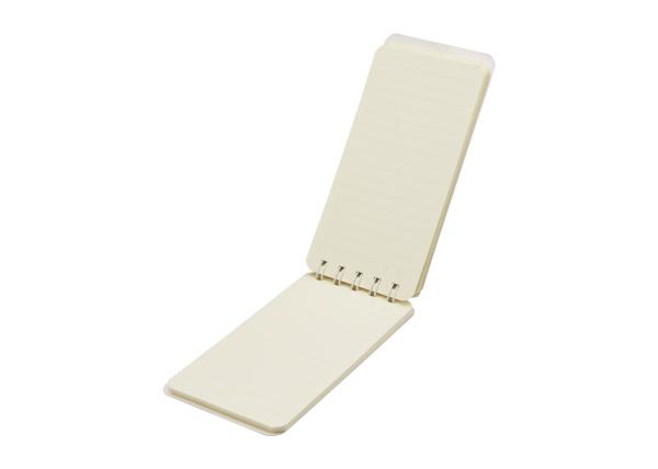 White Kraft Custom Spiral Bound Notebook Hardcover Offset Printing 80gsm