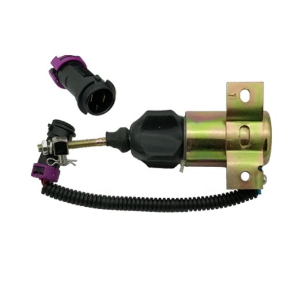 Excavator Fuel Shutoff Valve 3754020-X54 12V Flameout Solenoid Valve