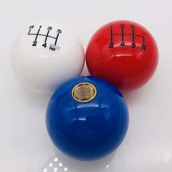 os acessórios pretos do carro do botão do deslocamento da bola de 54mm colorem personalizado