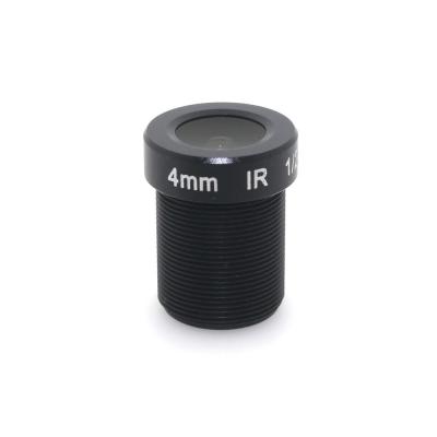 FOV Manual Focus AHD IP Camera 5MP 4mm 85 Degree M12 CCTV Lens