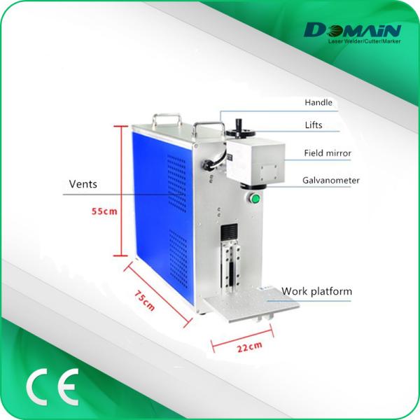 Portable separated marking machine fiber laser marking machine laser marker