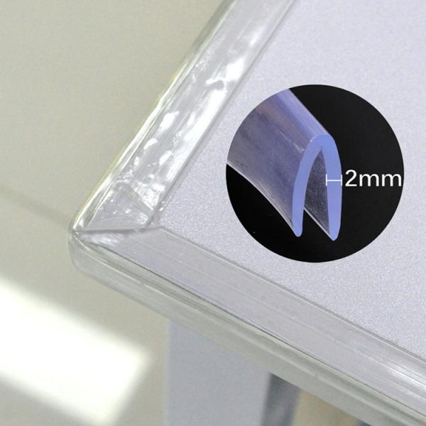Прозрачный Край двери автомобиля Прозрачный U-образный защитник стеклянного края для службы сварки
