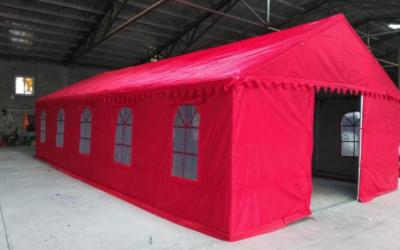 Luxury Marquee Outdoor Party Tents With Strong 500gsm PVC White Tarpaulin