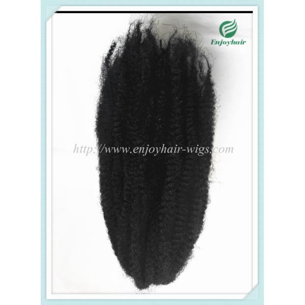 Japanese kanekalon synthetic mary braid hair extension afro kinky hair1#color  16''-22''.