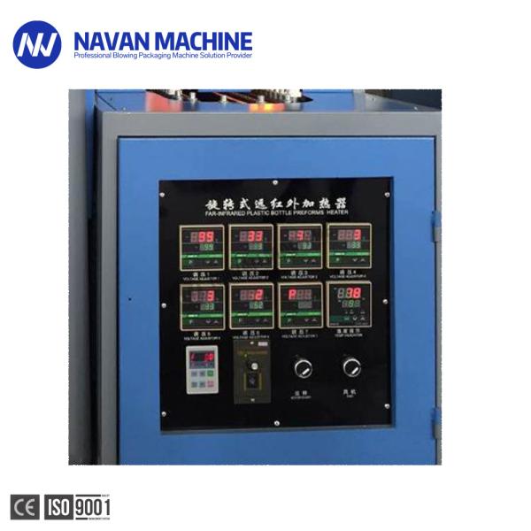 Semi Auto 800-1000BPH 0.2-2.0L Plastic Bottle Stretch Blow Molding Machine