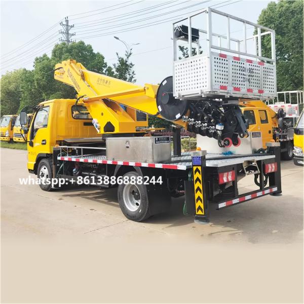Jac 33 M Telescopic High Altitude Operation Truck Single Row Truck Mounted Work Platform