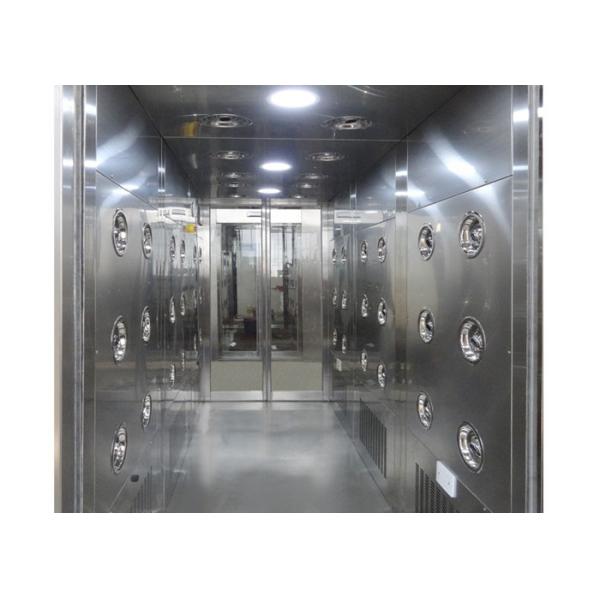 Automatic Induction 30m/Sec Cleanroom Air Shower Stainless Steel