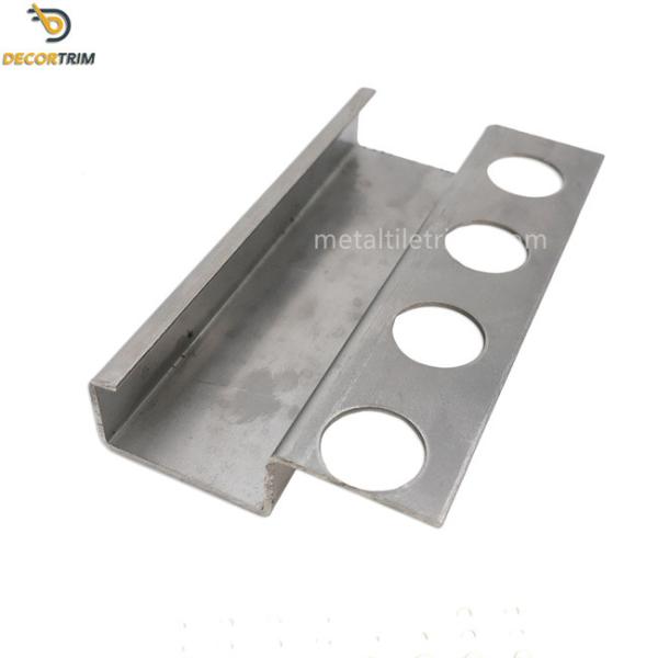 20mm Porcelain Tile Trim Bullnose Tile Trim Lowe'S Stair Nosing Tile Trim Silver