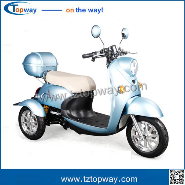 2017 eec china electric rickshaws/electric tricycles with three wheel 1000w
