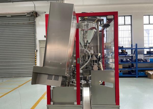 60pcs Min Fully Automatic Rotary Tube Filler And Sealer 0.55mpa