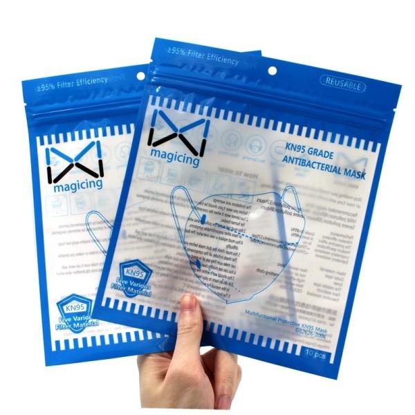 Aluminum foil packaging bags plastic facial mask bag face eye sheet mask packaging pouch