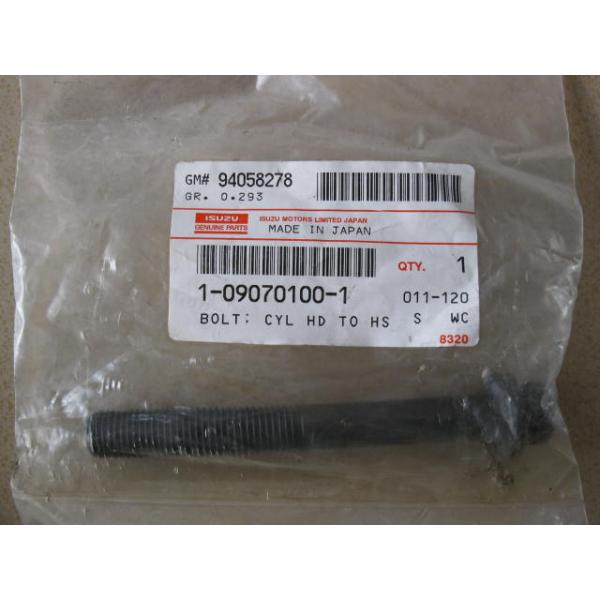 Factory Direct Sale Excavator Cylinder Head Bolt 1-09070100-1 For EX200-5 6BG1T