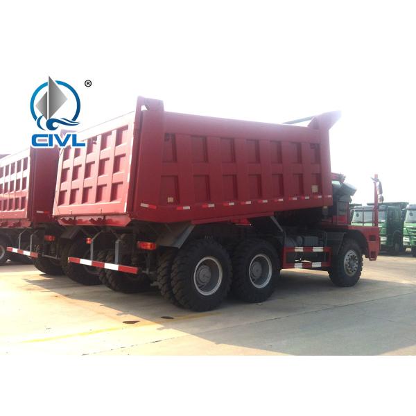 SINOTRUK 70 Tons Off Road Mining Dump Truck Tipper 6 By 4 Driving Model 371hp