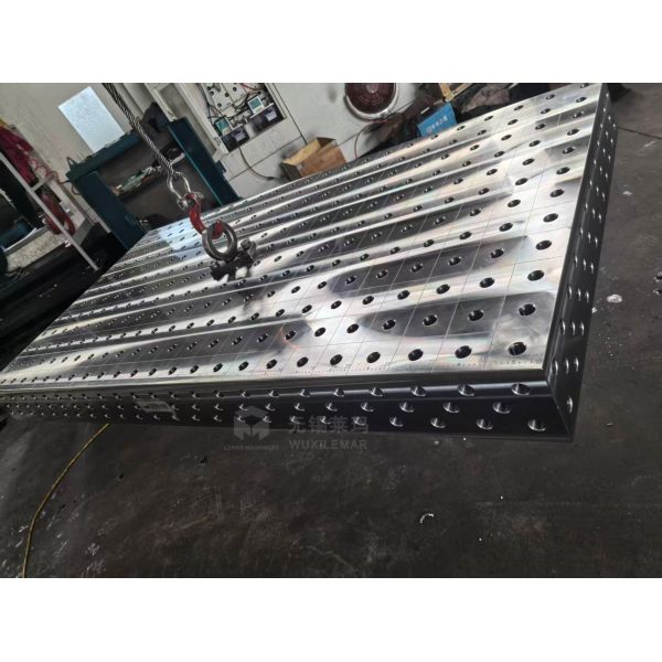 D16 3D modular welding table with strong hold clamping system