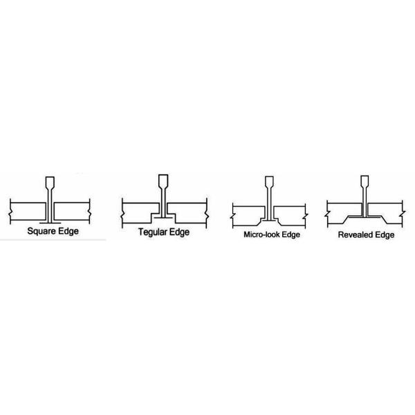 600x600mm Acoustic Mineral Fiber Ceiling Board Tiles with Hole Surface