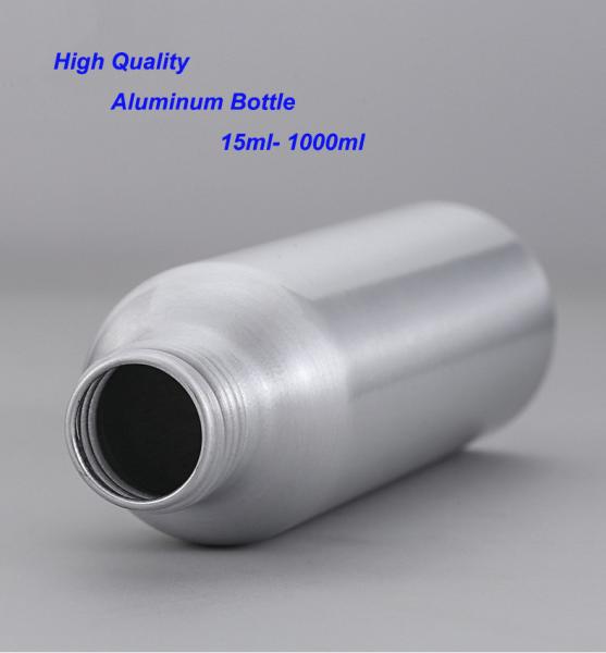 Customized Label Empty 100ml 200ml 300ml 500ml 1000ml Aluminum Bottles Spray Fine Mist Lid for Lotion Shampoo Essential Oil