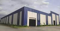 Edifício de estrutura de aço comercial personalizável Edifício de hangar de metal com porta deslizante