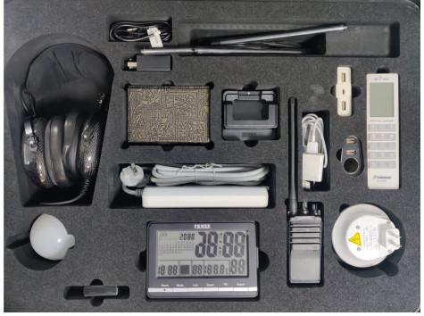 1W WAV Wireless Listening System For 500 Hours, Listening kit, audio monitor,radio monitoring equipment