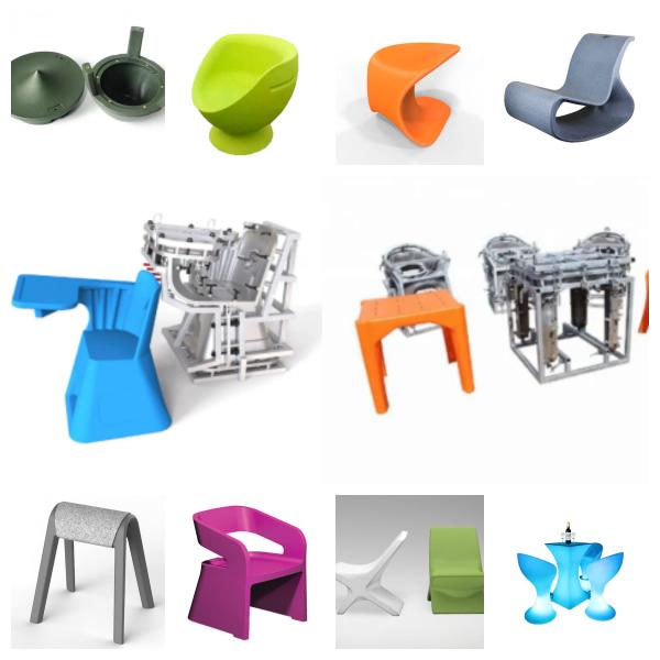 Rotomolded Furniture Plastic  Rotational Mold Custom Rotomolding Products