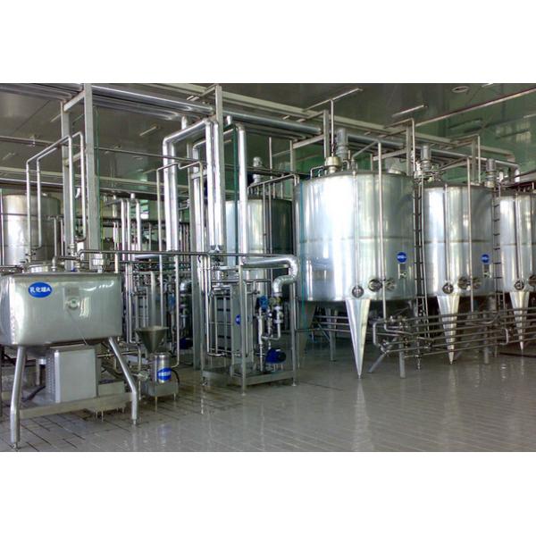 Pasteurization Uht Dairy Milk Processing Plant Automatic