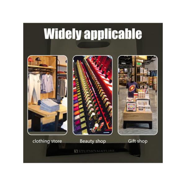 HDPE Clothing Packaging Gift Packing Bags Shopping Plastic Tote Bag