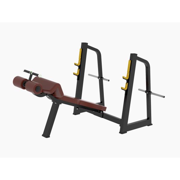 Commercial horizontal and inclined bench press gym dedicated weightlifting bed and barbell comprehensive training device