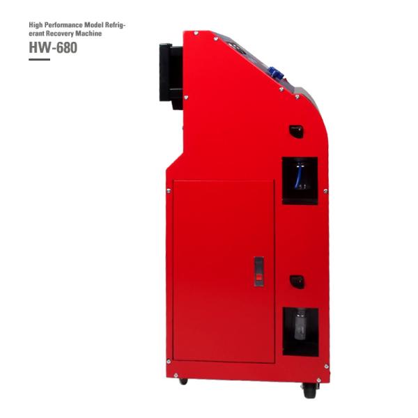 High quality hot sale recovery & charging function AC Refrigerant Recovery Machine  car ac service station for car