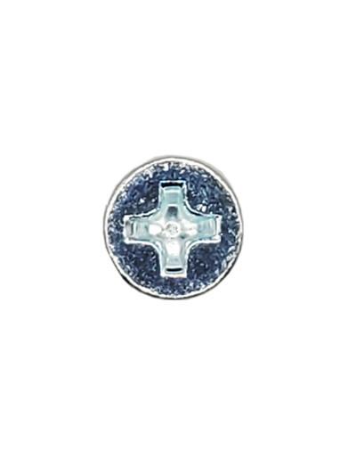 Countersunk Cross Groove M3 30mm Screws Semi Threaded