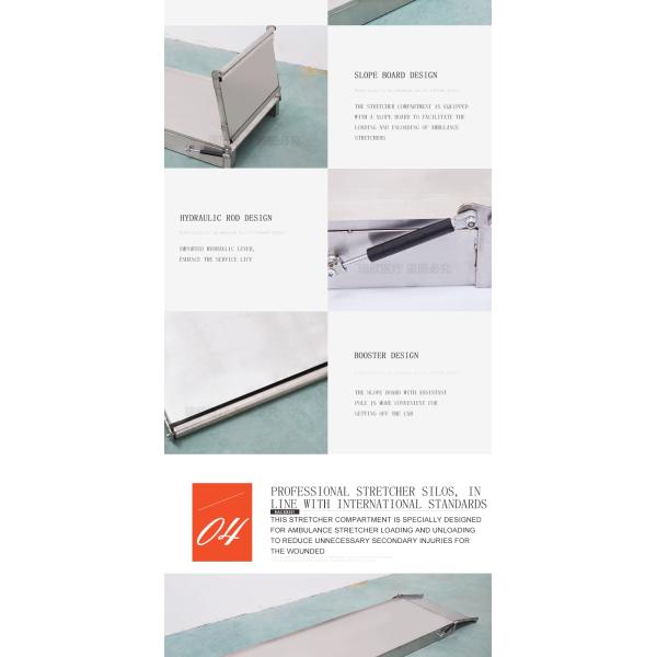 CE Approved Stainless Steel Stretcher Class I Instrument Classification