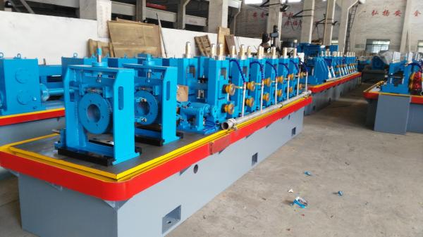 Straight Seam PLC High Frequency Pipe Making Machine Hf Square Tube Mill