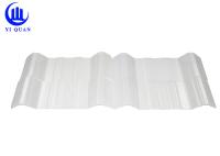 L'anti toiture transparente légère UV couvre la tuile de toit de lucarne de PVC de PC de Transulent pour le balcon de couloir