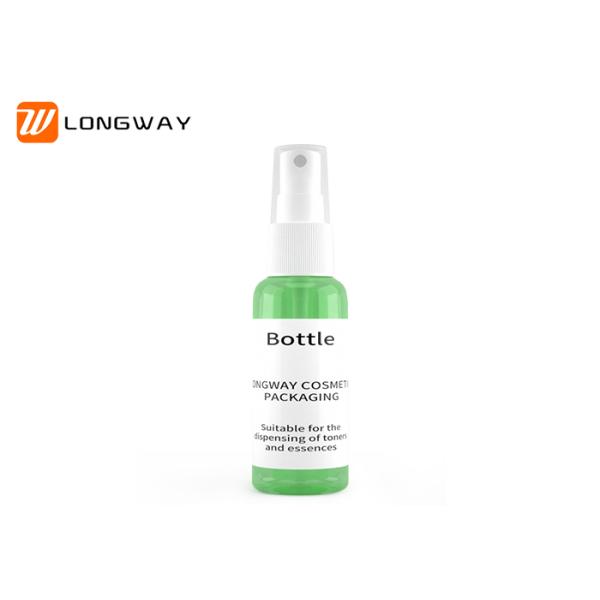 Durable 50ml Plastic PET Spray Bottle / Beauty Product Bottles Logo Printed