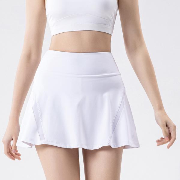 Одеяние Skort платья гольфа женщины юбки тенниса Breathable сетки атлетическое