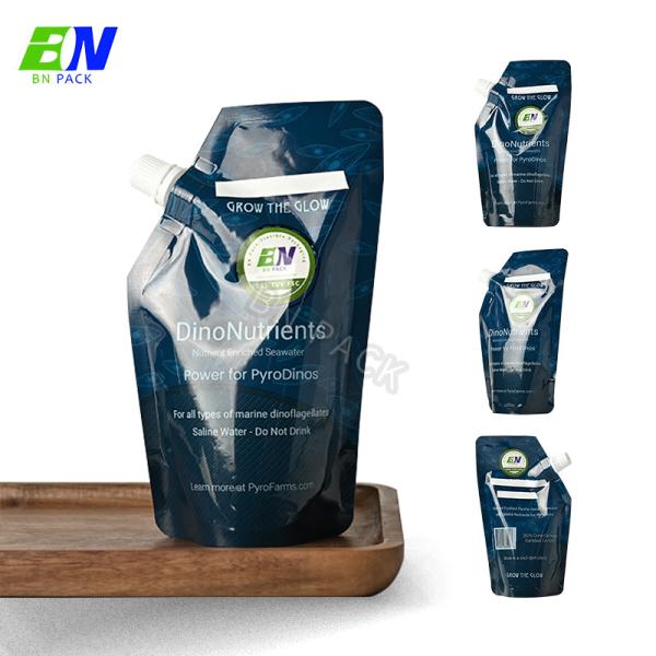 Custom Liquid Packaging Spout Pouch High-Capacity Doypack Refill Spout Pouches