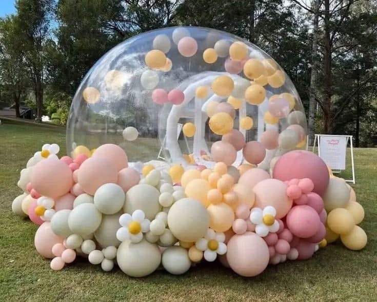Inflatable Transparent Bubble House Dome Tent Bubble Tent Customized Outdoor Activity Inflatable House Balloons