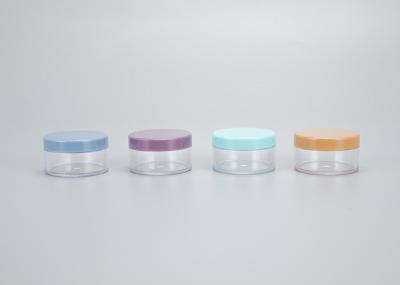 Desnata recipientes cosméticos plásticos dos bálsamos de bordo com as tampas BPA livres