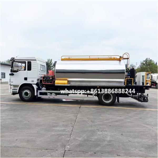 SHANCMAN L3000   4*2  Intelligent   6000 Liters  Road Distributor    Bitumen Spreader  Road Construction Machine