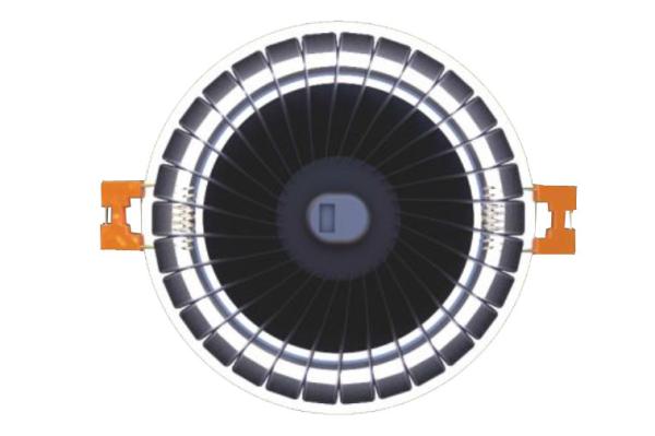 Bright CRI80 Downlight COB Led 30w UGR19 PF0.92 60 Degree Beam Angle